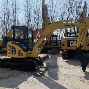 Komatsu PC55MR Mini Excavator 2024 Model 5.5 Ton Operating Weight 0.2m Bucket Capacity Rubber <b>Tracks</b> Engine <b>Pump</b> Motor Bearing - Product Image 4