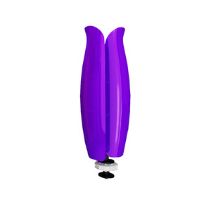 กังหันลมแบบแกนตั้ง Tulip 100W 200W 300W CE ระบบไฟฟ้ากระแสสลับ 3 เฟส ระบบออฟกริด รับประกัน 3 ปี 12v/24v 12~24V CN;SHN 1.1ม. - Product Image 1