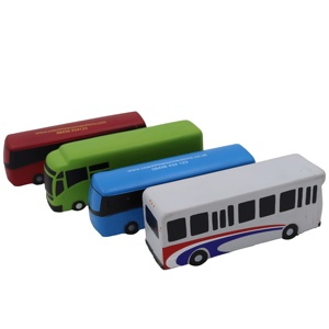 Đồ Chơi Giảm Căng Thẳng Xe Hơi Bằng Xốp Logo Tùy Chỉnh Bán Sỉ Từ Nhà Máy Bóng Căng Thẳng Hình Pu Vận Chuyển Xe Buýt Xe Tải Quà Tặng Khuyến Mãi - Product Image 4