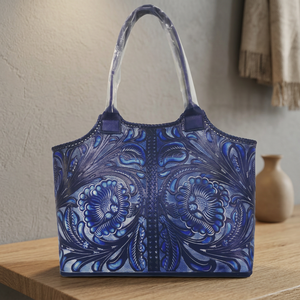 Bolso de Mano Personalizable de Cuero Genuino para Mujer, con Cierre de Cremallera, Doble Correa, Ideal para Viajes, para el Día de San Valentín - Product Image 1