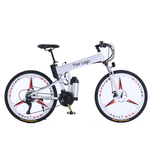Bicicleta Eléctrica Plegable XFY con Marco <span class=keywords><strong>de</strong></span> Aleación <span class=keywords><strong>de</strong></span> Aluminio <span class=keywords><strong>de</strong></span> 26 Pulgadas, 5 Velocidades, Motor Central <span class=keywords><strong>de</strong></span> 350 W, Frenos <span class=keywords><strong>de</strong></span> Disco Hidráulicos, Batería Extraíble - Product Image 4