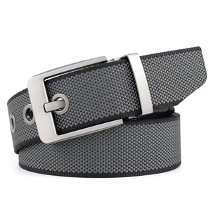 Ağır Hizmet Tipi Naylon Dokuma Kemer, Metal Halkalı, Çift Renkli İş Kıyafeti Günlük Dokuma Bel Kemeri, Özel Logo, Özel Etiket, OEM - Product Image 2