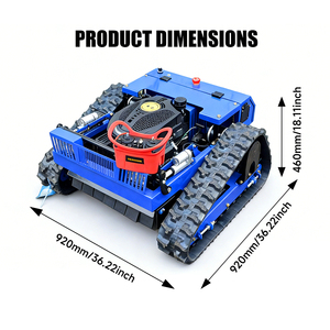 Cortadora de Césped a Control Remoto JSY-550, Autopropulsada a Gasolina, con Caja Recolectora de 200L, Alta Calidad, Superventas - Product Image 3