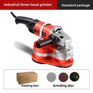 אבק ידני ללא אבק רצפת בטון מטחנת מכונת כרסום יד-לדחוף זווית גס פולשר עם רכיבי הליבה - Product Image 6