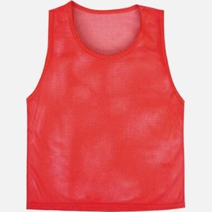 เสื้อกั๊กตาข่ายสำหรับเด็ก สีส้ม สีทึบ ทำจากเส้นใยโพลีเอสเตอร์ เหมาะสำหรับการฝึกซ้อม กิจกรรมวิ่ง ใช้ในช่วงฤดูร้อน - Product Image 4
