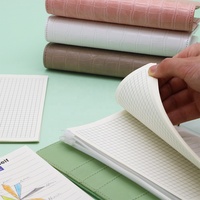 Agenda personnalisé 2026 en cuir PU, organiseur quotidien, carnet à feuilles mobiles