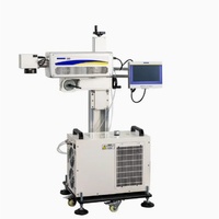 Machine de marquage laser UV 355 nm 5 W pour verre et plastique, micro-gravure, marqueur laser à source froide F2003 avec système de refroidissement par eau