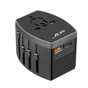 Universal Charger 5 In 1 Charger world Travel Adapter Wireless Charger Uk US Eu Au Ac Plug Adaptor Pd 30w for ios
