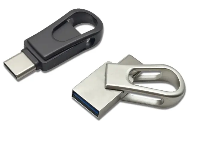 כונן הבזק USB C 64GB 2 ב-1 OTG כונן אגודל כפול USB זיכרון עט כונן עבור טאבלטים לסמארטפונים אנדרואיד מסוג C