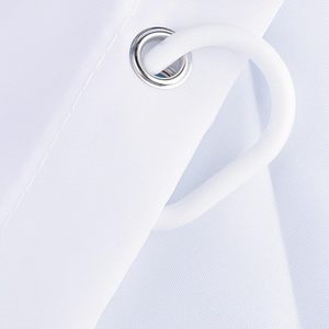 Cortina de ducha de cuervo de vidrieras de decoración moderna para el hogar, rama de árbol Floral púrpura Vintage, Pájaro de cuervo negro espeluznante, PVC para baños - Product Image 5