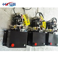 Moteur à courant continu 12v 24v, unité de puissance hydraulique à double action, mini unité de puissance hydraulique