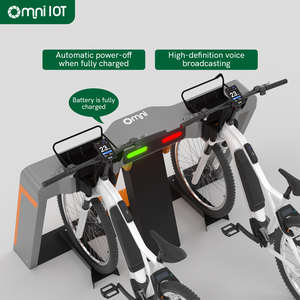 Proyecto de estacionamiento de patinete eléctrico de movilidad urbana inteligente Estaciones de carga inalámbricas inteligentes Pila de carga para Ebike - Product Image 1