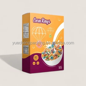 กล่องซีเรียลแบบกำหนดเองสำหรับบรรจุภัณฑ์จำนวนมากในราคาพิเศษในสหรัฐอเมริกา กล่องบรรจุภัณฑ์เกรดอาหารสำหรับซีเรียล - Product Image 4