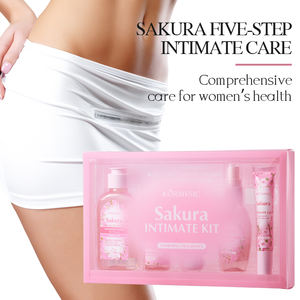 Ensemble de soins intimes pour femmes Kormesic Sakura, ingrédients naturels, produits d'hygiène féminine hydratants, non irritants, non toxiques - Product Image 6