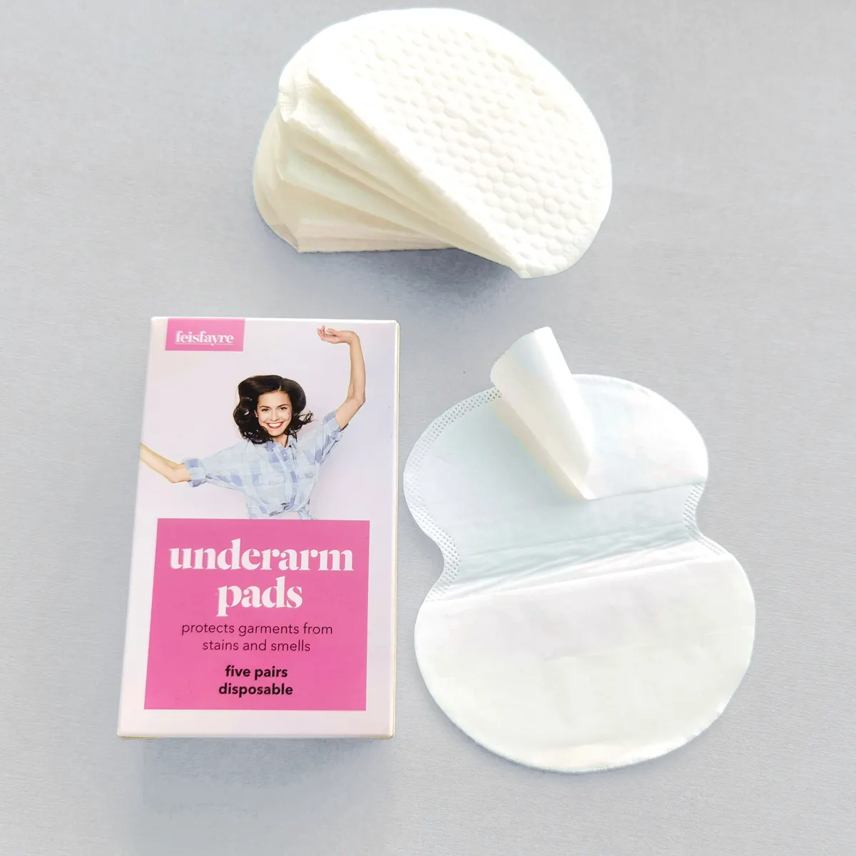 Factory Price Underarm Disposable High Quality Unisex Summer Deodorant For Armpit Sweat Pad