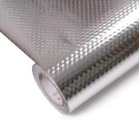 Papier peint vinyle pour crédence de cuisine, imperméable, ignifuge et résistant à l'huile, rouleau d'autocollant en aluminium pour la décoration murale