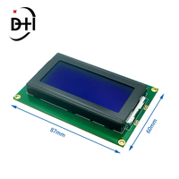1604 16X4 16*4 caractères LCD Module écran d'affichage LCM bleu avec rétro-éclairage LED SPLC780 HD44780 contrôleur IIC / I2C