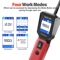 PowerScan PS100 penguji sistem elektrik, alat Diagnosis AVOmeter Tester PS100 PLUS Power Scan
