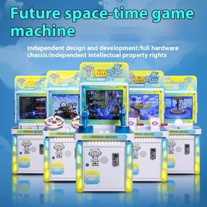 Nouveau Future Time Space Series Double Gun Parkour Machine de jeu de course à pièces 1 an de garantie English Park for Children Sale - Product Image 4