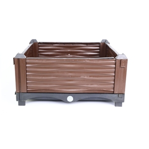 Jardinera Elevada de Plástico PP Virgen de Alta Calidad y Durabilidad, Fácil de Montar, Rectangular, Venta al por Mayor, Proveedor Directo - Product Image 1