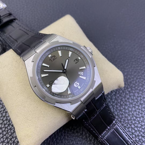 Montre mécanique pour homme de luxe de haute qualité, style original, bracelet en crocodile/cuir, boîtier en alliage, style business, Vacheron - Product Image 2