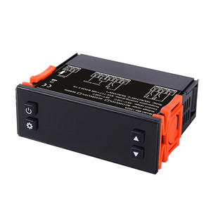 1302 <span class=keywords><strong>2</strong></span>-रिले सार्वभौमिक सेंसर सूचक प्लास्टिक सामग्री तापमान नियंत्रण हीटिंग या शीतलन उपकरण के लिए थर्मोस्टेट - Product Image 2