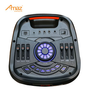 Ventas directas de fábrica Party Box Double 8 Inch Woofers Karaoke Dj Speaker - Product Image 3