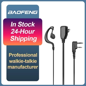 Auricular OEM ODM <span class=keywords><strong>Baofeng</strong></span> BF-998 para <span class=keywords><strong>Walkie</strong></span> <span class=keywords><strong>Talkie</strong></span>, con Conector K de 2 Pines, Cable En Espiral, para Radio Bidireccional - Product Image 1