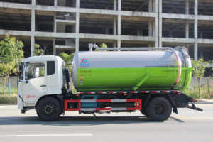 รถกวาดถนนสำหรับสุขาภิบาลรถขยะอัดขยะอเนกประสงค์ - Product Image 5