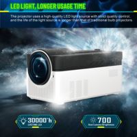 JUNUO Projecteur d'usine à focale ultra courte et rentable Décodage Hy450 1080p 8k avec projecteur de cinéma maison à prix d'usine