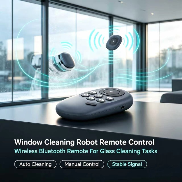JCXK Window Cleaning Robot Remote Control 12 Keys IR RF Wireless Speed Control OEM ODM