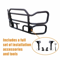 Pare-chocs avant en acier robuste avec support de barre de protection et grille, personnalisable avec logo, pour Dongfeng/Howo/Jiefang Semi Deer Guard, nouvelle pièce de marque Kingkin