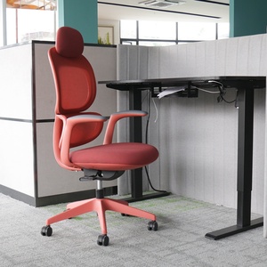 Nueva Silla de Oficina Ergonómica Ejecutiva Moderna, Giratoria, de Tela y Malla, Respaldo Alto, Altura Ajustable, para Uso en el Hogar o la Oficina - Product Image 6