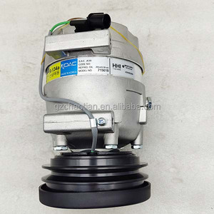 11Q6-90040 คอมเพรสเซอร์แอร์รถขุด R310LC-9 R220-9S R250-9 R300-9 อะไหล่รถขุด 11Q6-90040 คอมเพรสเซอร์แอร์ 24V - Product Image 6