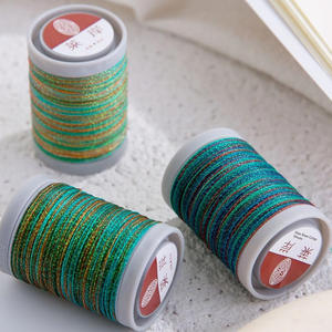 ด้าย100% เส้นใยโพลีเอสเตอร์คุณภาพสูง0.3มม. เคลือบเงาดาวแบบกลมเชือกสานที่ไม่กระจัดกระจาย - Product Image 4