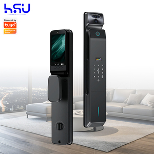 Wifi vân tay nhà căn hộ tuya App mở khóa mã kỹ thuật số không thấm nước Mật khẩu thông minh khóa cửa với máy ảnh - Product Image 1