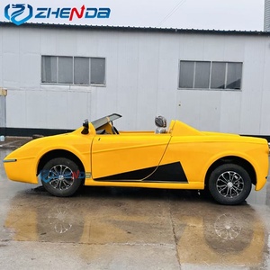 รถสปอร์ตไฟฟ้าสไตล์วินเทจ ZHENDA รุ่นสั่งทำพิเศษ โครงสร้างโลหะทั้งคัน สีสั่งทำได้ เหมาะสำหรับงานแต่งงาน ราคาถูก ลดราคาพิเศษ - Product Image 3