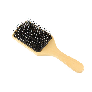 Masterlee-<span class=keywords><strong>cepillo</strong></span> de madera natural respetuoso con el medio ambiente, paleta de dientes de nailon, <span class=keywords><strong>cerdas</strong></span> de jabalí, <span class=keywords><strong>cepillo</strong></span> de pelo - Product Image 3