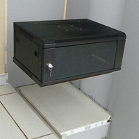Armoire réseau murale 4U de 19 pouces, mini-rack de serveur pour bureau à domicile, pour usage domestique