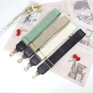 High quality strap with jacquard weave and adjustable square pattern shoulder strap Customized shoulder strap