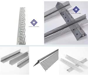 Venta caliente Materiales de construcción de <span class=keywords><strong>metal</strong></span> 30x30mm Cuentas de esquina de <span class=keywords><strong>metal</strong></span> de yeso Cuentas de esquina de panel de yeso de Aluminio perforado para enyesado - Product Image 3