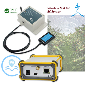 เซ็นเซอร์วัดความชื้นในดินแบบดิจิทัล เซ็นเซอร์วัดค่า EC และค่า pH สำหรับการเกษตร เครื่องวิเคราะห์อุณหภูมิและความชื้น เซ็นเซอร์วัดค่า pH และค่า EC ในดินแบบไร้สาย - Product Image 6