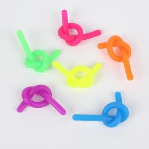 Jincan - Juguete de Cuerda Elástica de TPR Suave, con Diseño de Fideos, Sensorial Visual, para Aliviar el Estrés, para Niños - Product Image 6
