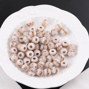 ลูกปัดเรซิ่นเลียนแบบหยกทรงกลมขนาด 12 มม. สำหรับทำเครื่องประดับ DIY - Product Image 3
