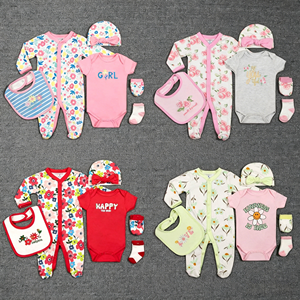 Set Regalo per Neonati Bulala, Abbigliamento in Cotone per Bambini e Bambine <span class=keywords><strong>6</strong></span> <span class=keywords><strong>Mesi</strong></span> 3-9 <span class=keywords><strong>Mesi</strong></span>, Maniche Lunghe Invernali, Morbido e Traspirante, Simpatici Animali Cartoon - Product Image 1