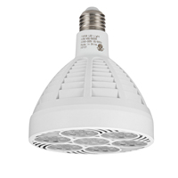 Projecteur LED PAR38 Daytonled DM G2 Series E26 en aluminium moderne IP44 60W dimmable 2700K-10000K certifié ETL pour bijouterie 5000lm