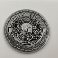 Alliage de zinc 3D XM film personnalisé John Wick pièce pièces commémoratives Antique tourner vieille pièce accessoire