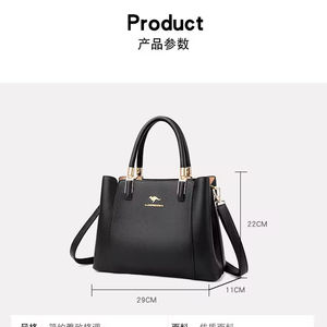 Sacs à main de luxe grande capacité en cuir PU pour femmes, sacs à bandoulière personnalisés, sacs fourre-tout, sacs à main pour dames – Vente en gros usine - Product Image 5