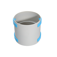 Plastique ABS 75mm 110mm 4 pouces coude 90 degrés connecteur de tuyau de conduit Flexible tube rond tuyau de Ventilation pour systèmes HVAC