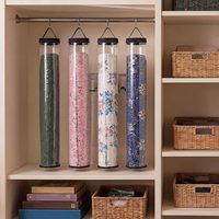 Tapete de Mahjong Moderno Personalizado y Bolsas de Almacenamiento de PVC Transparente con Cremallera y Correa - Diseño Ecológico y Duradero para Fácil Transporte y Colgado